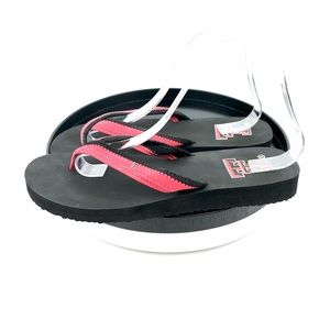 Texas Tech Flip Flops size 9-10 Women’s